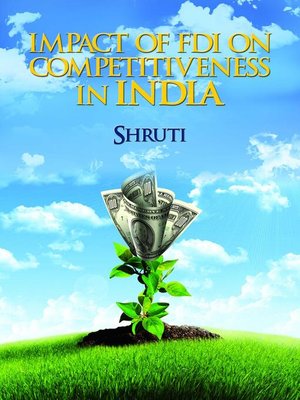 cover image of Impact of FDI on Competitiveness  in India